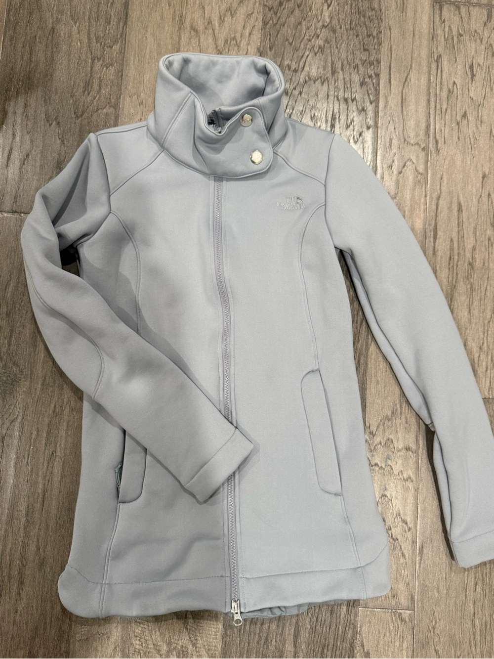 The North Face Light Gray Fleece Jacket